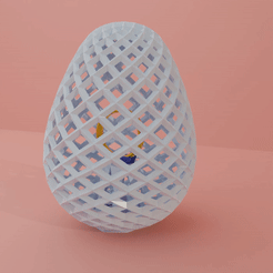 ezgif.com-gif-maker.gif STL file Easter Egg jewlery support・3D printable model to download
