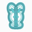 banny___.gif STL file bunny shaped polymer clay cutter・3D printer design to download