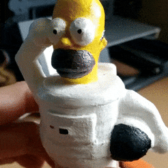 Homer Astronaut (Pack of two models)
