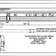 D85AD-side1.gif PRR CONGO Train D85AD Обеденный вагон 1952 г.