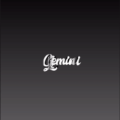 Gemini.gif STL file Text Flip, Gemini・3D printable model to download, master__printer