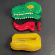 giphy-62.gif Нож для гравитации динозавров - Нож для моркови T-Rex (3мф Многоцветный)