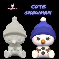 Cod394-Cute-Snowman.gif Mignon bonhomme de neige