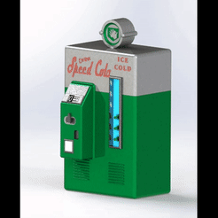 video-gif.gif Download STL file Zombies Speed Cola Perk Machine • Object to 3D print, mrPepper