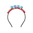 GIF.gif Happy New Year 2023 Hair Band / Head Band