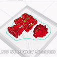 no_support_neended_slicer.gif Archivo STL Vegeta Ultra Ego, Articulate Action Toy - NO support needed・Modelo de impresora 3D para descargar