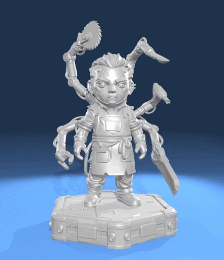 The Ripperdoc - Cyberpunk Chibi Collection [STL]