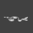 GIF.gif PLAYMOBIL ANIMAL ZOO SAFARI MASCOTA Python snake TOY FIGURE .STL .OBJ