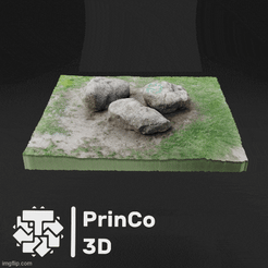 GIFlite.gif Archivo 3D Asset Piedras・Diseño de impresora 3D para descargar