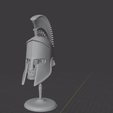 spartangif.gif Spartan Skull with Stand