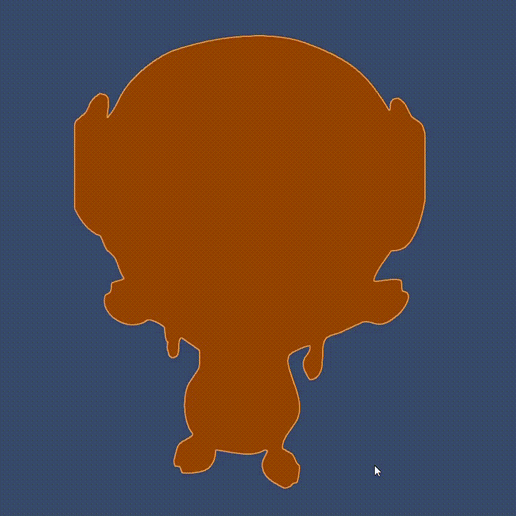 TEXT FLIP-ONE PIECE CHOPPER 3D model