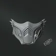 ezgif.com-video-to-gif-5.gif Mortal Kombat 1 Subzero Cosplay mask MK Deadly Alliance