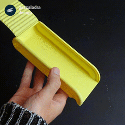 02.gif STL file Glasses case・Template to download and 3D print