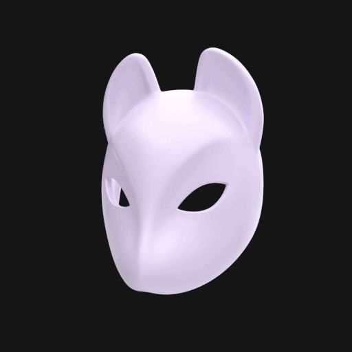 output.gif Japón Máscara de zorro