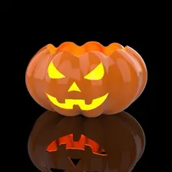 Citrouille-1.gif Citrouille Halloween - Halloween pumpkin - Jack-o'-lantern