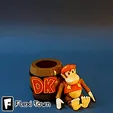 Gif-1.gif Flexi Print-in-Place Diddy Kong