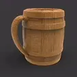 barrel-mug.gif Barrel mug with handle