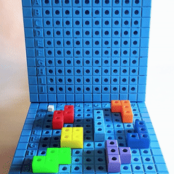 Tetris-batalla-naval-gif.gif STL file Battleship Tetris version・3D printing model to download