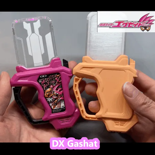 👾 Henshin Gashat - Kamen Rider Ex Aid cosplay・ STL File for 3D printing ...