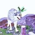tinywow_w_31644947.gif WOLF - DOWNLOAD WOLF 3d Model - ANIMTED for blender-fbx-unity-maya-unreal-c4d-3ds max - 3D printing DOG WOLF DOG CANINE POKÉMON