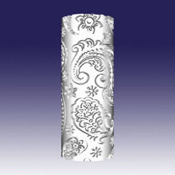 Untitled.gif STL-Datei Petersilienmusterrolle für Keramik/Polimerton・3D-druckbares Modell zum Herunterladen