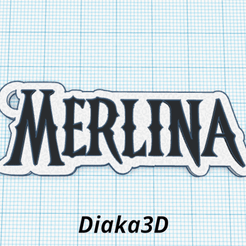 ezgif.com-gif-maker-2.gif Fichier 3D Porte-clés Merlina・Design imprimable en 3D à télécharger