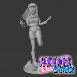 Gif-Hinata.gif Datei STL Naruto - Hinata Hyuga herunterladen • Design für 3D-Drucker, Markdejavu