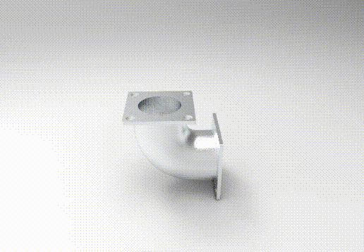 Keyshot-Animation-6.gif Tube à angle avec bride carrée