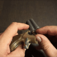 GIF.gif 3D file Remington Derringer for cap gun ammo・3D printer design to download, waltwil778