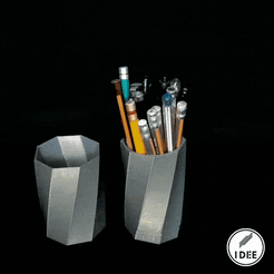 ezgif.com-gif-maker-1.gif Бесплатный STL файл Secret Pen Case・Идея 3D-печати для скачивания, Alex_Torres