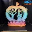 HALLOWEEN-DIORAMA-GIF1.gif The Pumpkin of Macabre Secrets, a Halloween 3d diorama printed without supports