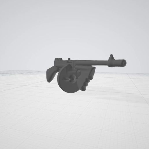 🔫 Machine Gun・Free STL File for 3D printing・Cults