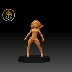 CM-Gif.gif Free STL file CAPTAIN MARVEL BH FIG・Model to download and 3D print