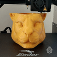 Puma2.gif STL file Puma Pot・3D print design to download