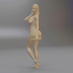RS0001-0060.gif OBJ-Datei Rose - Swimsuit and skirt kostenlos・Modell zum 3D-Drucken zum herunterladen