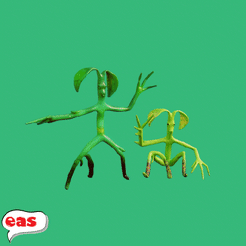 BOWTRUCKLE_4.gif STL file Bowtruckle Pickett + two pose・3D printing design to download, easalfa
