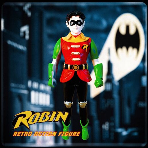ROBIN-360-VIDEO.mp4 ROBIN RETRO ACTION FIGURE