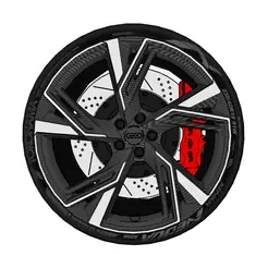 Audi-R8-2-wheels.gif Fichier STL Roues Audi・Objet pour imprimante 3D à télécharger