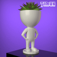 TIMUX_MD4.gif ROBERT PLANT POT STANDING WITH SHOES