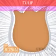 Tulip~8.75in.gif Tulip Cookie Cutter 8.75in / 22.2cm