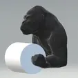 video-gorille-wc.gif TOILET PAPER HOLDER PAPER HOLDER PAPER WC without holder MEME FOR ENDER 3