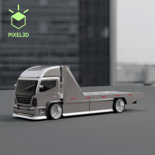 1.gif STL file FULL KIT: Custom tow truck 06ma-1 (Sliced and entire parts Updated!)・3D print design to download, Pixel3D
