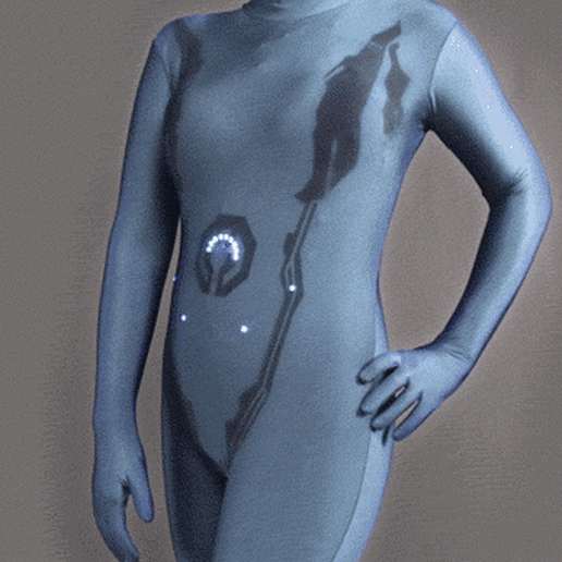 3.gif Download free STL file Cortana Costume with Animating LEDs • 3D printer object, Adafruit