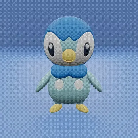 🐉 Pokemon Generation IV Water Type Pack・ STL File for 3D printing・Cults