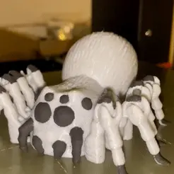 IMG_4292.gif flexi spider / portia / print in place / 3Dprint