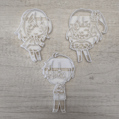 MyGif_1686263734013.gif STL file Oshi No Ko Cookie Cutter・3D printable design to download