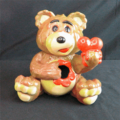 GIF-DULCERA-OSO.gif STL file VALENTINE'S DAY BEAR CANDY BOX・Model to download and 3D print