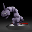 Onix.gif Onix - FAN ART - FIGURITA POKÉMON - MODELO IMPRESO 3D