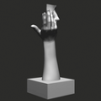 turntable030.gif Half Faced Female Bust
