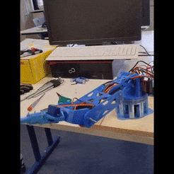 RobotarmGif(1).gif Download OBJ file 5 axis robot arm • 3D print design, maxsiebenschlaefer13
